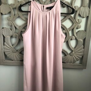 Pale pink fully lined dress